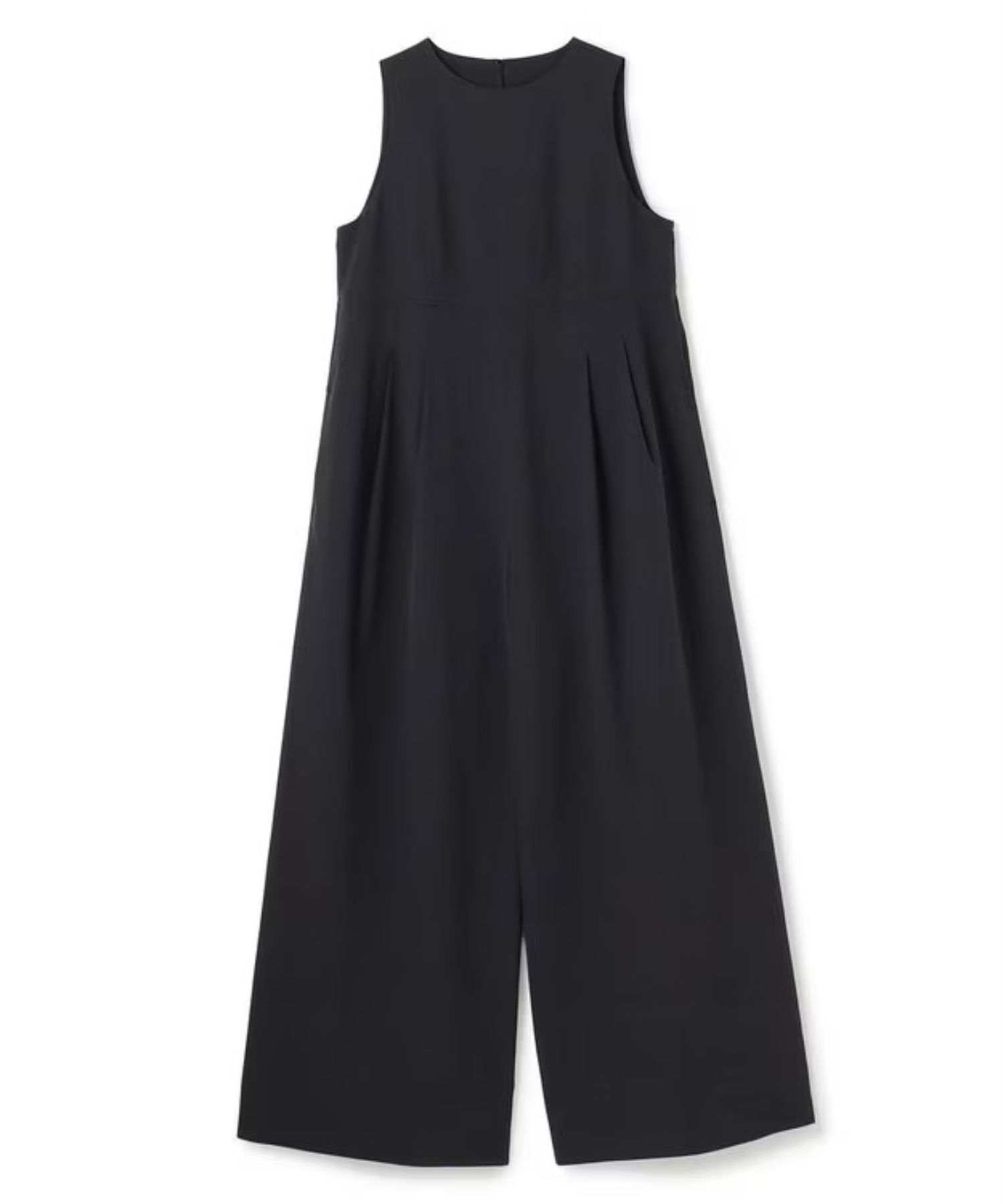 クールタッチカラータイプライターオールインワン(ダークブラウン) ポリエステル / ウォッシャブル/ Aライン / 後ろファスナー / OPUVLS0402