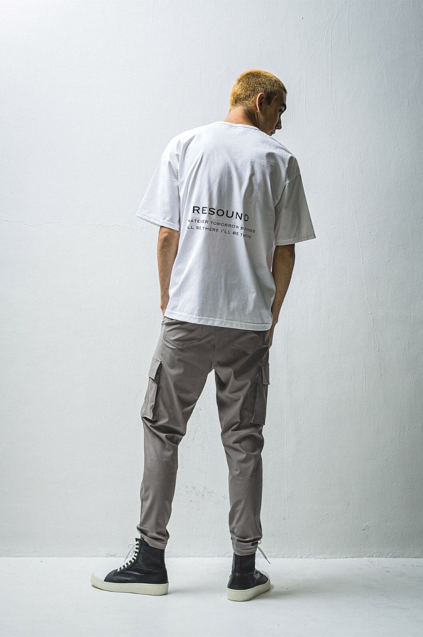オーバーサイズ Tシャツ / バックプリント / コットン100％
