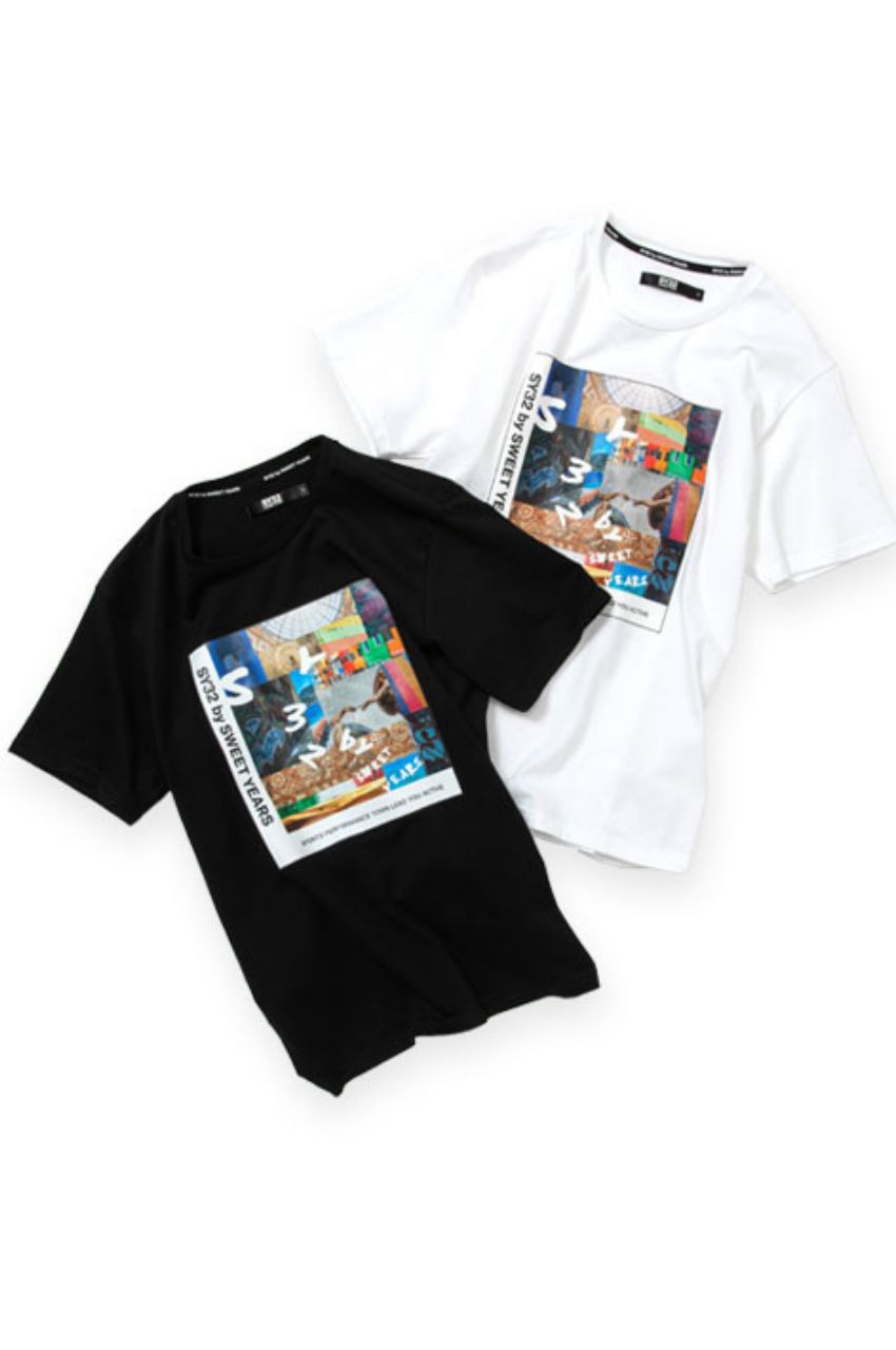 INK JET PHOTO TEE / プリントTシャツ