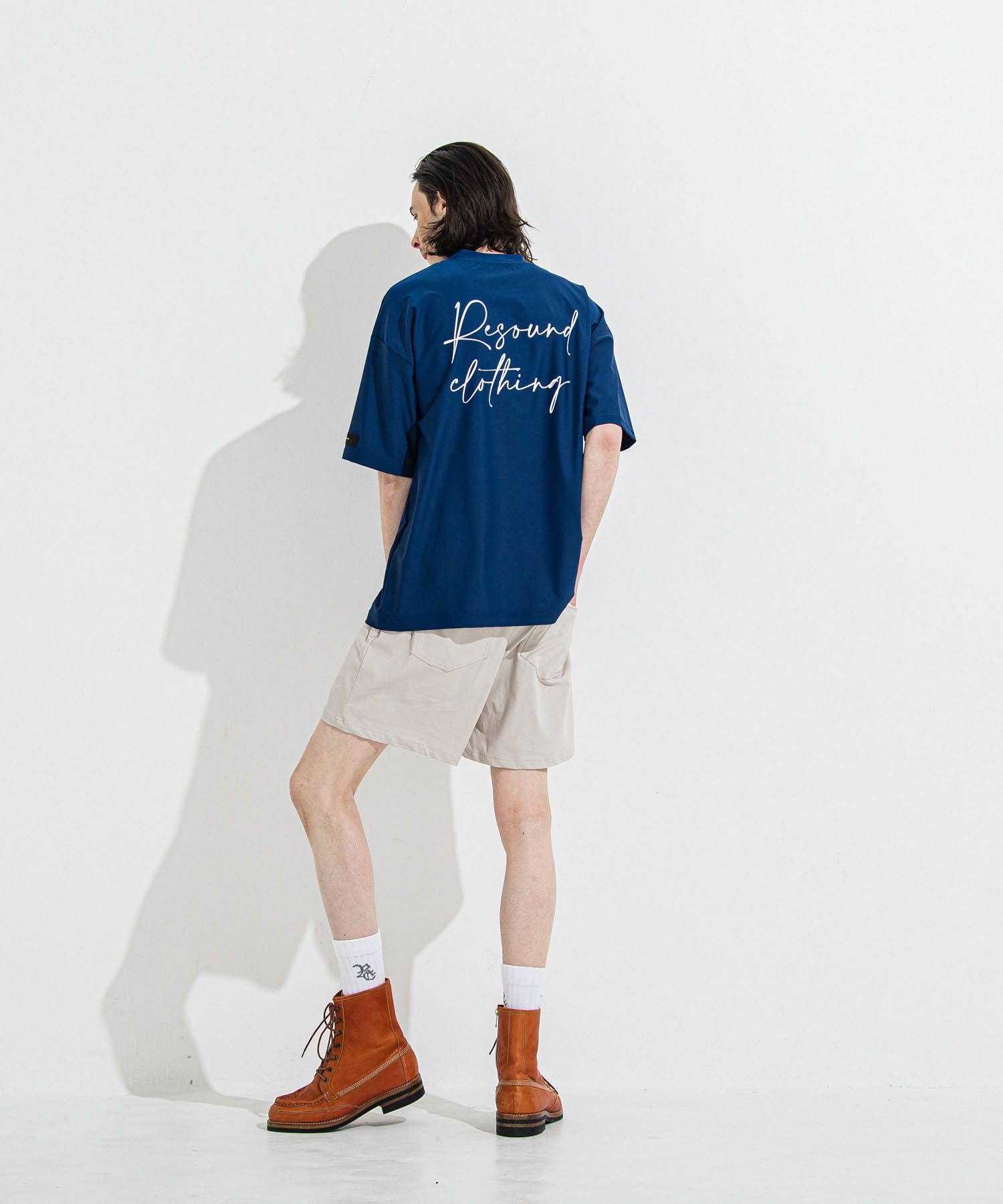 ID RUSH OVER T (NAVY) ポリエステル / サンプロテクション効果 /エクセレントクラスUVカット / フロントとバックにIDロゴ  / RC36-T-011