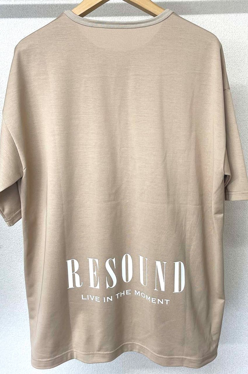 BACK ROGO LOOSE TEE / バックロゴオーバーTシャツ