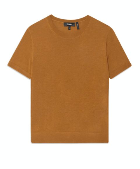 Regal Wool Sweater Tee P (ダークコニャック  ) 毛 / クルーネック / 半袖 / 通年 / 01-6101700