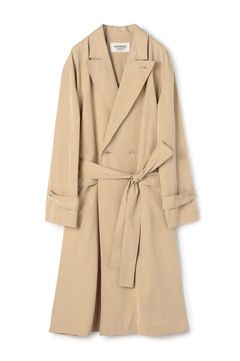 ウォーターレぺレントタフタ ベルテッドコート ( ベージュ) ポリエステル / 軽量 / 撥水性加工 / 手洗い可 / 12-08-52-08202