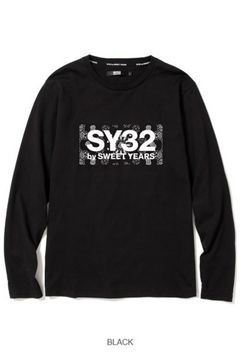PAISLEY BOX LOGO L/S TEE