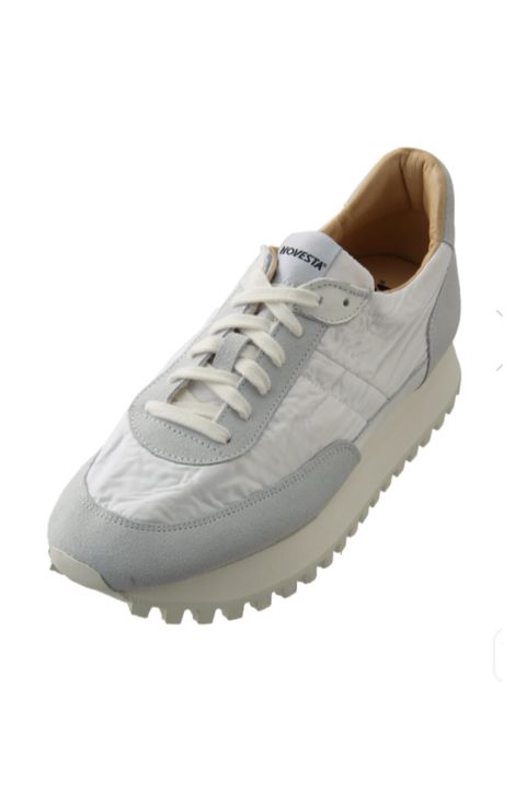 NOVESTA ホワイト/オリーブ スニーカー NOVESTA（ノヴェスタ / ノベスタ） 公式ストア通販 - MARATHON