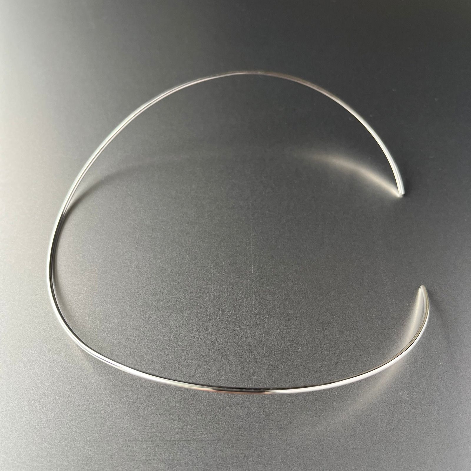 【ASSET SILVER】チョーカー・U字 / シルバー925 / 直径約13cm / 線径約1.5mm