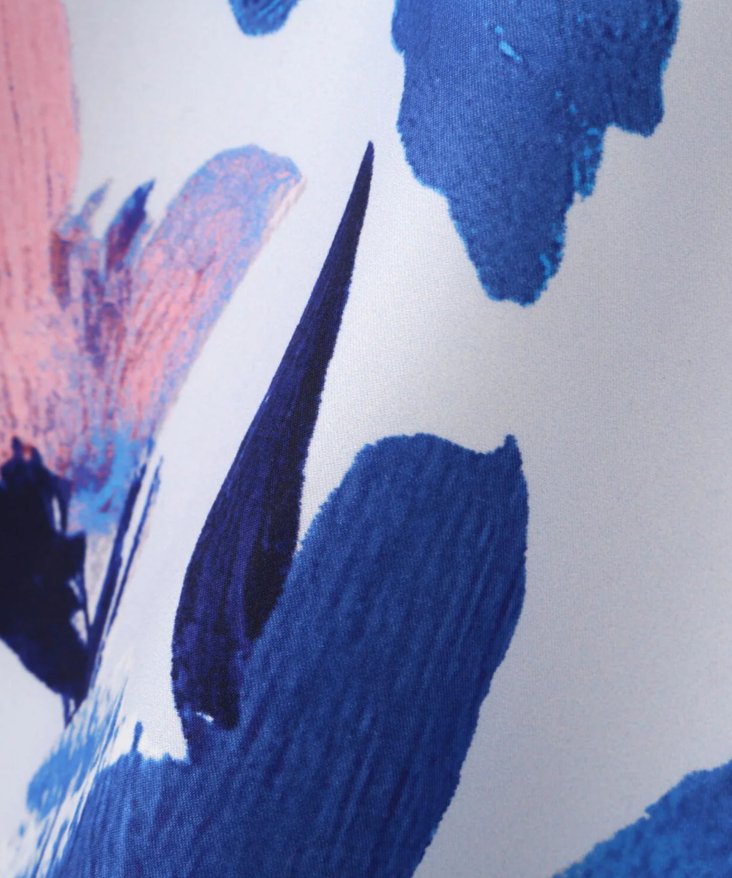 フラワープリントタフタフレアースカート(ブルー系)ポリエステル / ストレッチ無し / 裏地あり / くるぶしくらいの丈 / 脇ファスナーあき / 0316120120