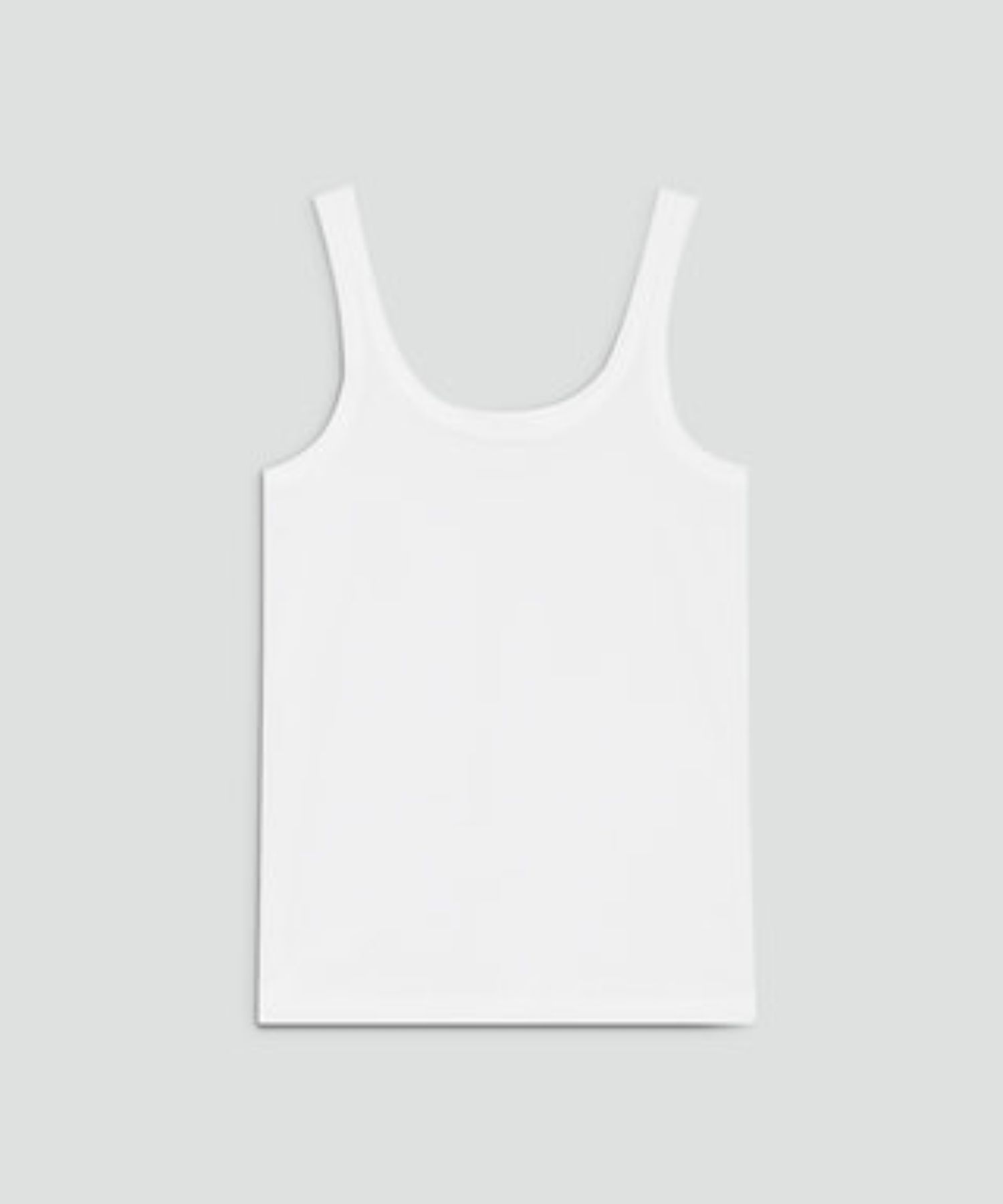 Apex Tee P Bram Short Tank Top(ホワイト)綿100% / ベーシック / 伸縮性あり / ウォッシャブル / 01-6101000