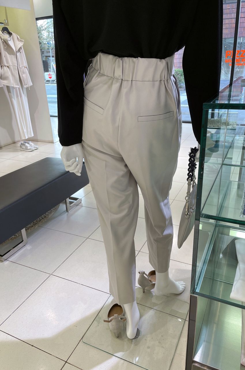 HIGH WAIST T/R TAPERD PT/ハイウエストテーパードパンツ