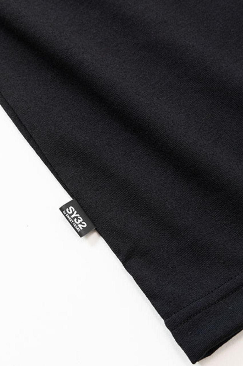 フォント ロゴ プレミアム ビッグ Tシャツ （ブラック✖️ホワイト）ポリエステル100％ / 吸水速乾 / ドライタッチ