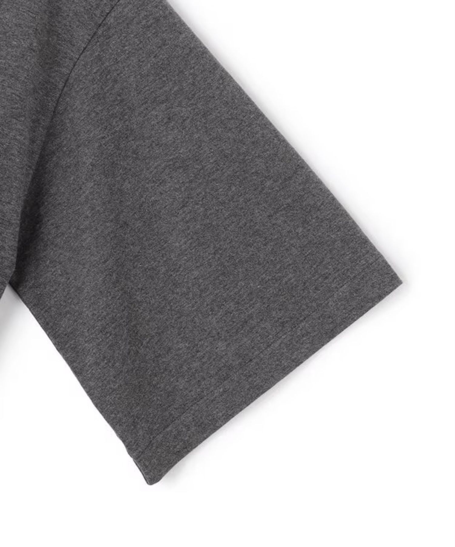 プレーンジャージー2WAYレースアップトップス(チャコール) 綿 / ウォッシャブル / KKUVGW0315