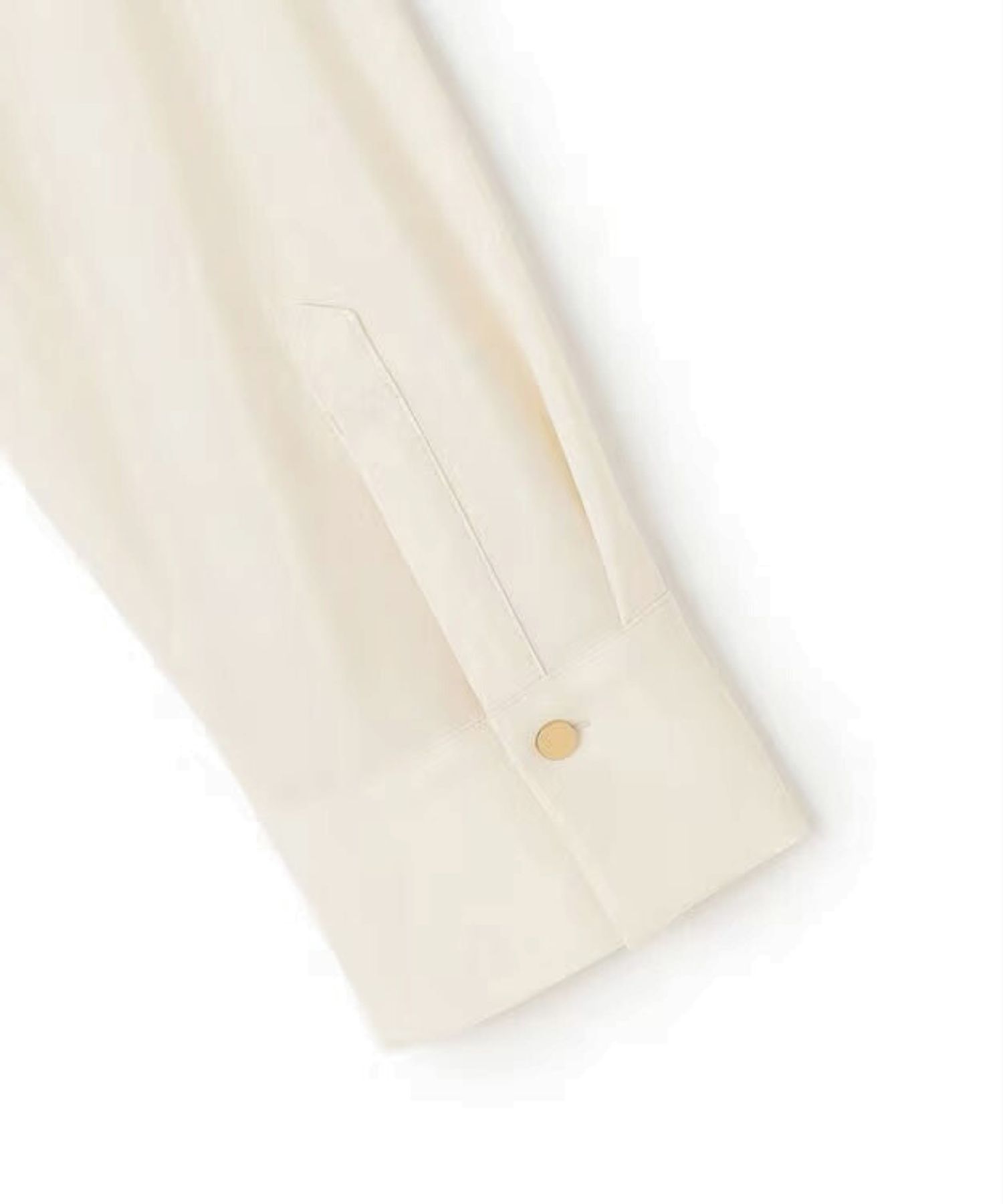 SPHENE / スタンドカラープルオーバーブラウス (Ecru) ポリエステル / 長袖 / ストレッチ  / 手洗可 / BLCWLS0103