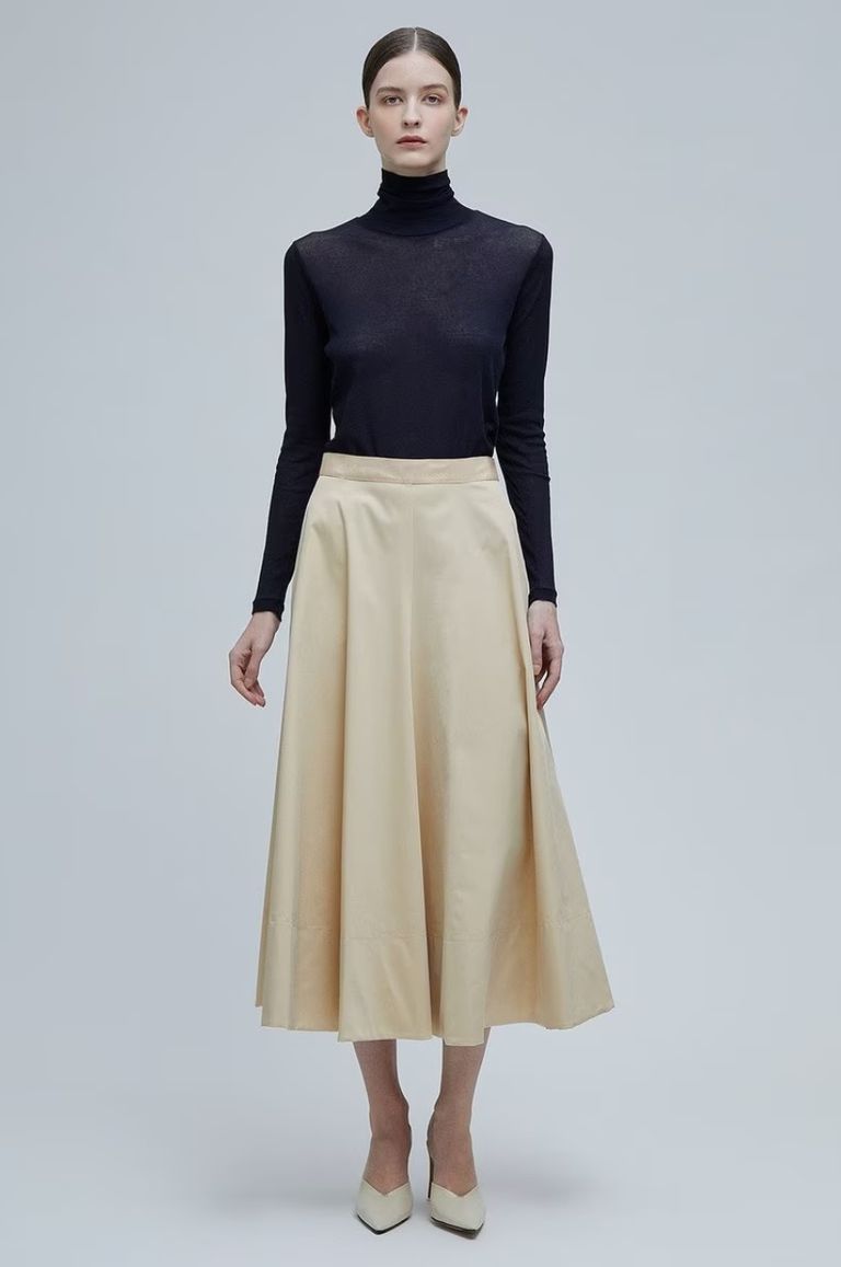 新品タグ付 BEIGE, ベイジ MELLE ハイネックトップス よろしき  