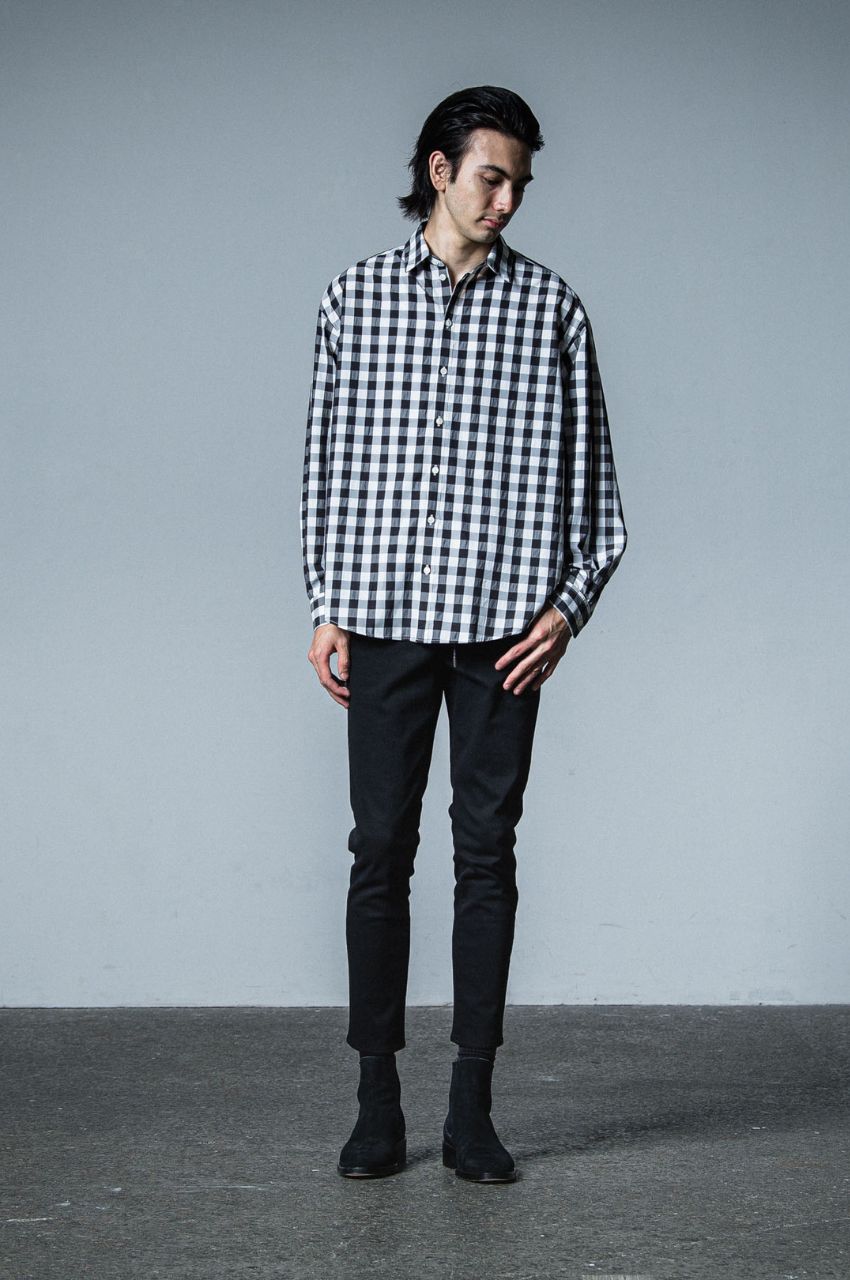 jack shirts (BKCHECK) ポリエステル / 速乾性 / 薄手 / ウォッシャブル /RC33-SH-001-2