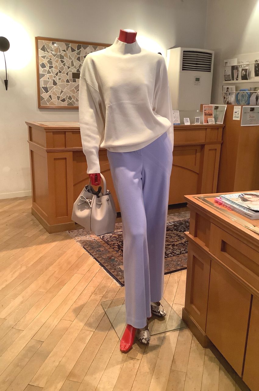 Theory - Fine Smooth JSY Wide Pull On GH / プルオンワイドパンツ 