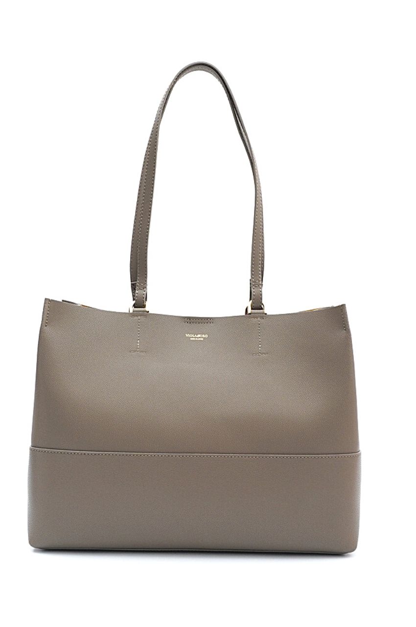 ITALIAN DOUBLE  FACE LEATHER  TOTE / イタリアンWフェイスレザートート ヨコ型