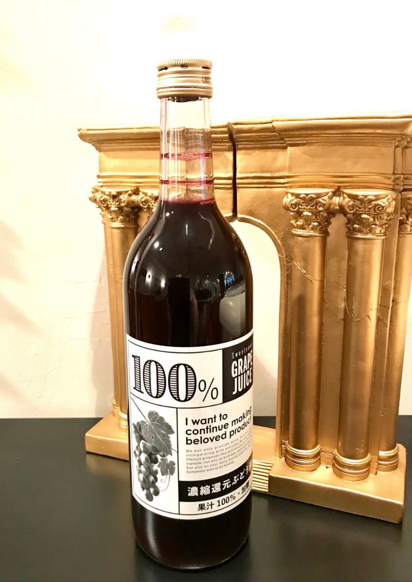 GRAPE JUICE / 果汁100%濃厚ぶどうジュース 720ml