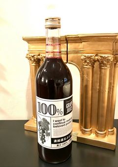 GRAPE JUICE / 果汁100%濃厚ぶどうジュース 720ml