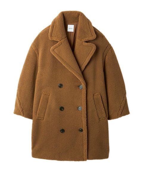 オーバーサイズボアコート (CML) ポリエステル / エコペル / コクーンシルエット / テーラード / 09WFC255109