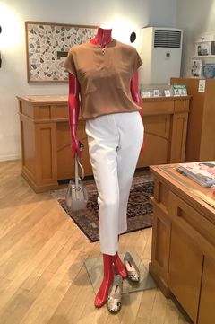 theory セオリー POWDER CREPE PKT POPOVER ブラウス 未使用品 サイズ:S 2208204 ブラウン  レディース  トップス theory セオリー POWDER CREPE PKT POPOVER ブラウス 未使用品
