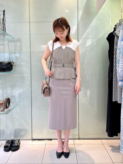 #【PINKY&DIANNE】キレイめの主役！重ね着風ワンピース👗✨