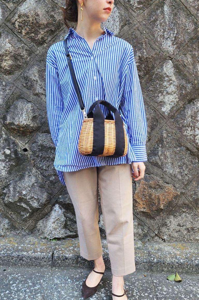 VIOLAd'ORO - MIRO / V-8315 / Camel（Black）スプリットラタン