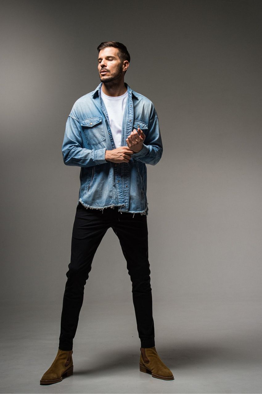 OVER DENIM SHIRTS / オーバーデニムシャツ