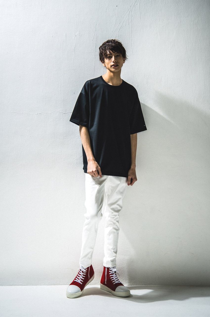 Palm BEACH photo LOOSE TEE / フォトプリントルーズTシャツ