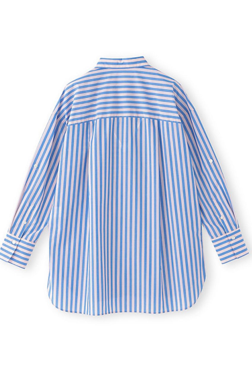 FUNCTION STRIPE SHIRT / ファンクションストライプシャツ