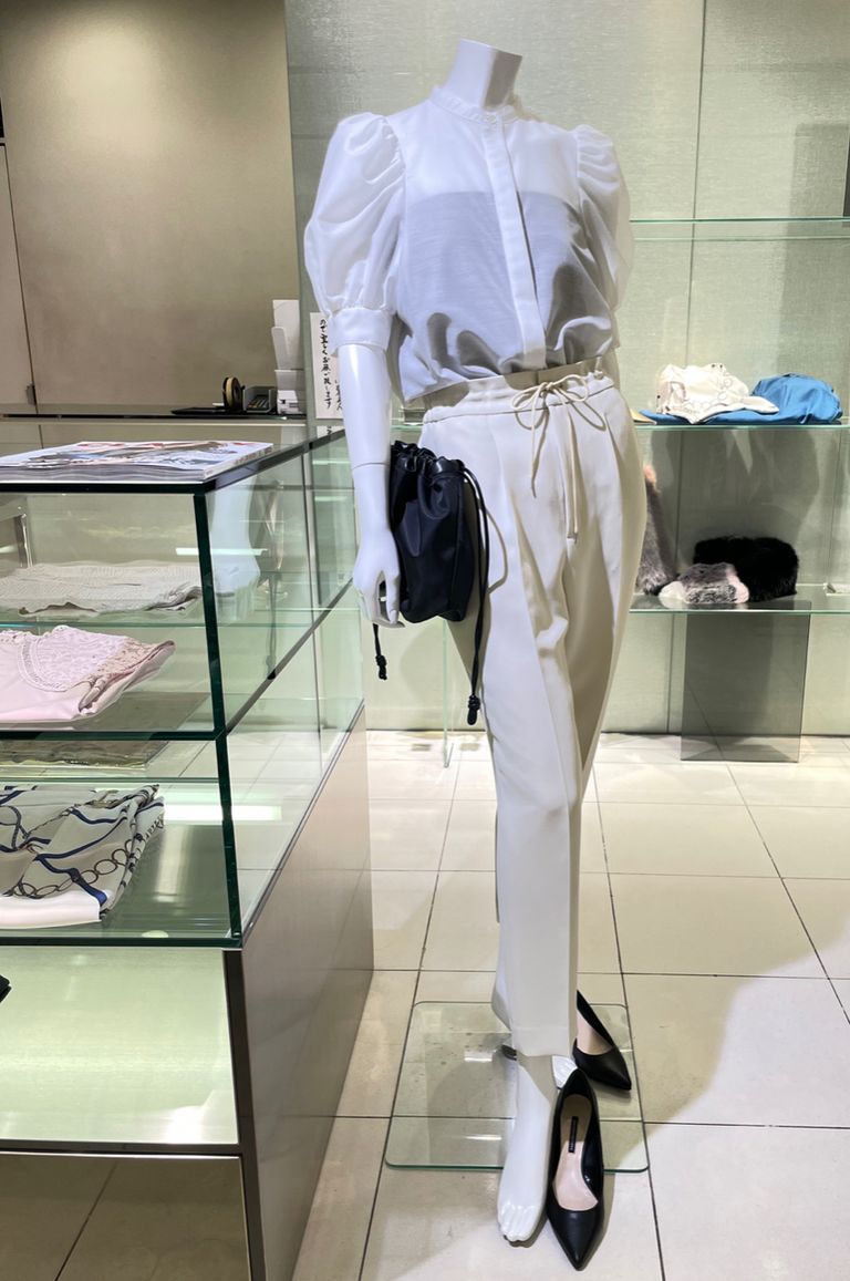 ウォッシャブル ダブルクロス パンツ / uncrave | ファッション