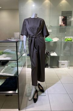 タックデザインベルトオールインワン / ウォッシャブル