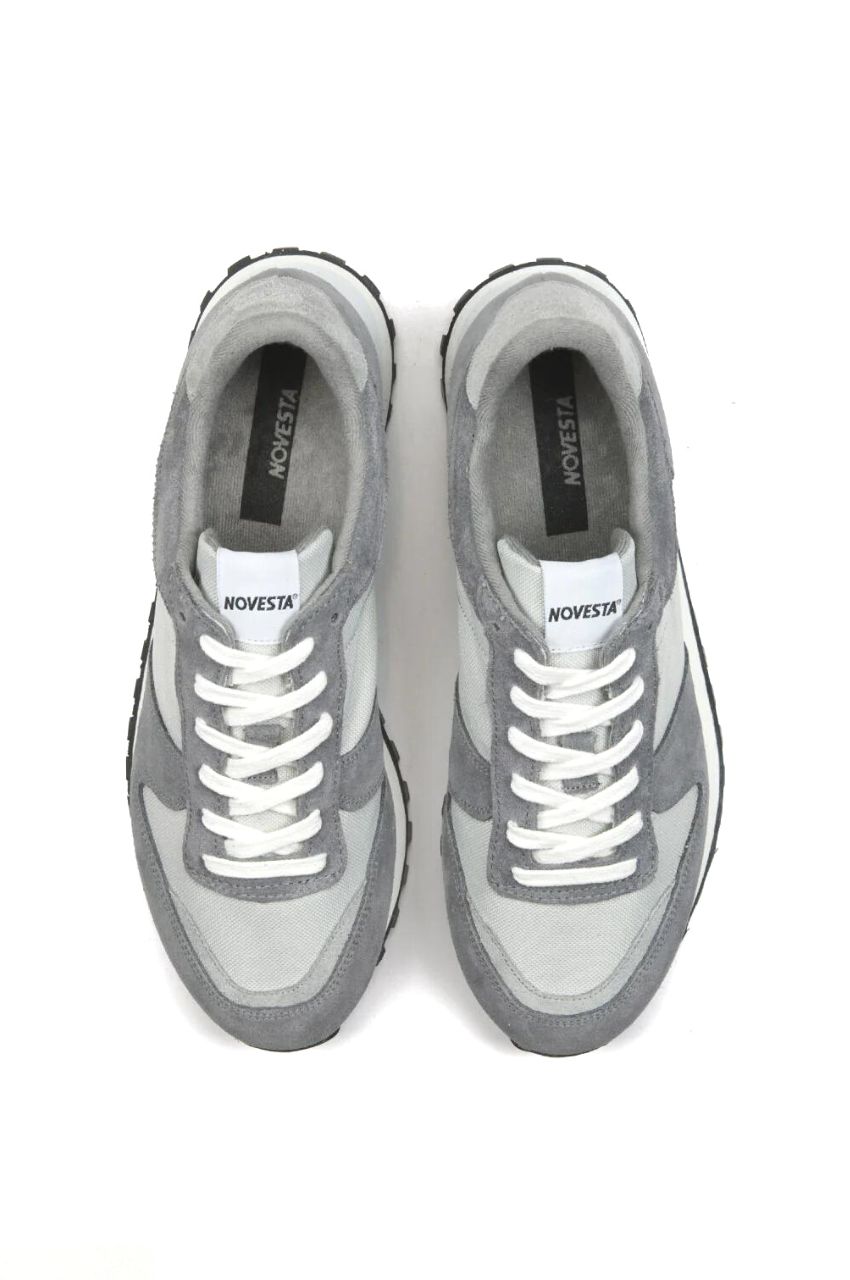 MARATHON TRAIL (ALL GREY) 合成皮革/コットン / TRAIL SOLE / 軽量