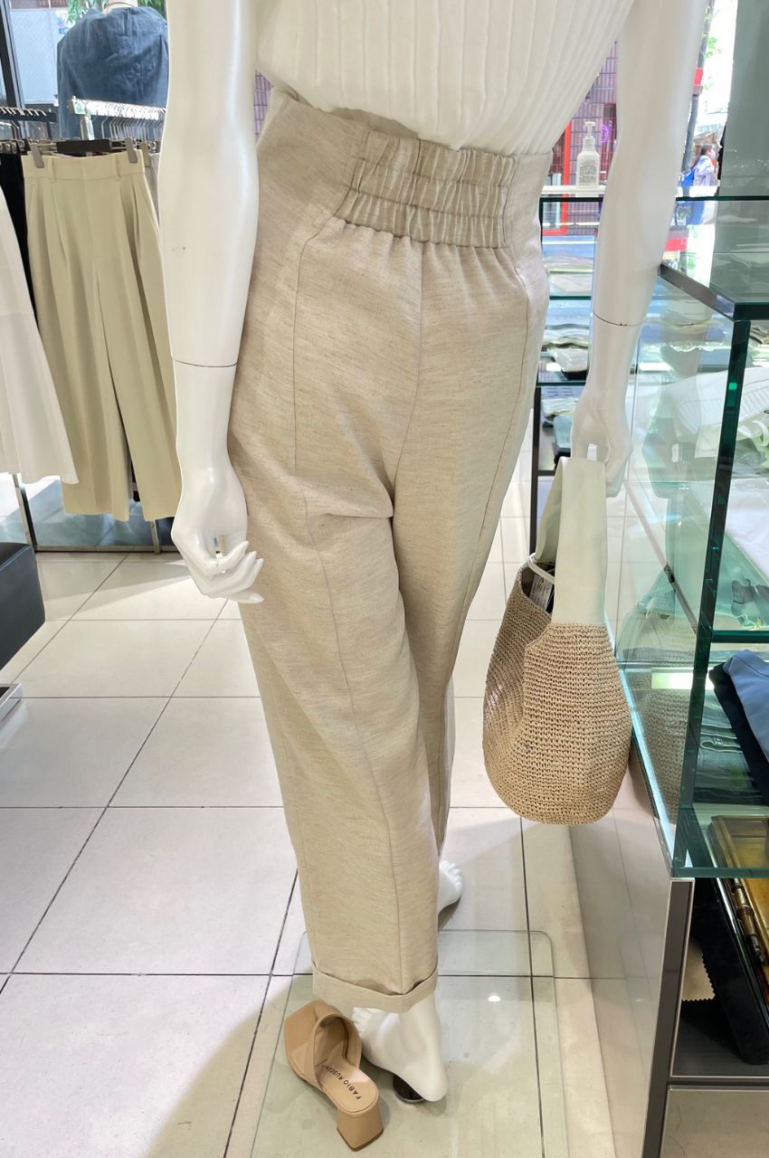 ウエストコンシャスタックパンツ / ウエストゴム