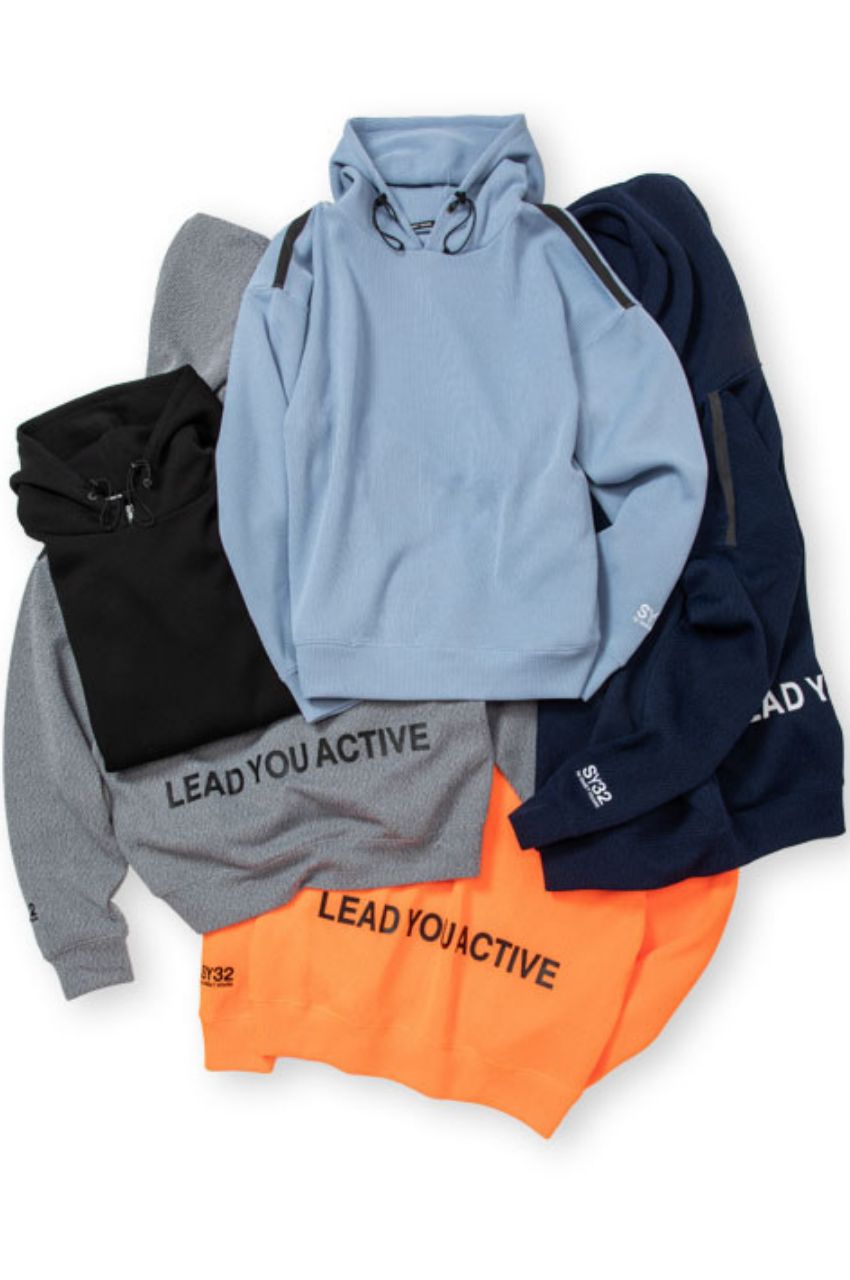 QUARTER FACE HOODIE / クォーターフェスフーディー