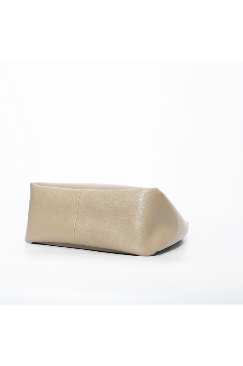 TRERO / トレロ (L/taupe / Black) / イタリアンWフェイスレザーワンショルダーバッグ / 牛革 / イタリアンレザー / V-1515