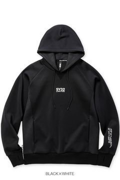 DOUBLE KNIT EMBOSS LOGO P/O HOODIE / ダンボールニットプルオーバーパーカー