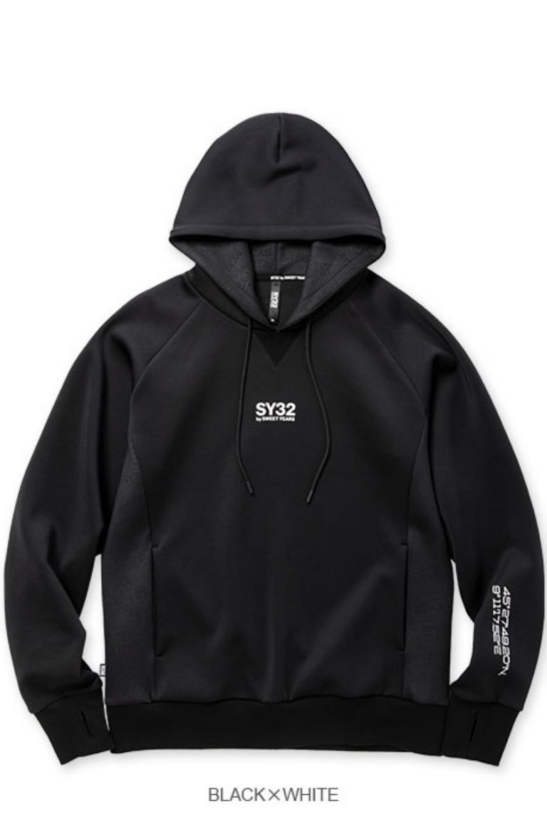 SY32 by SWEET YEARS - DOUBLE KNIT EMBOSS LOGO P/O 