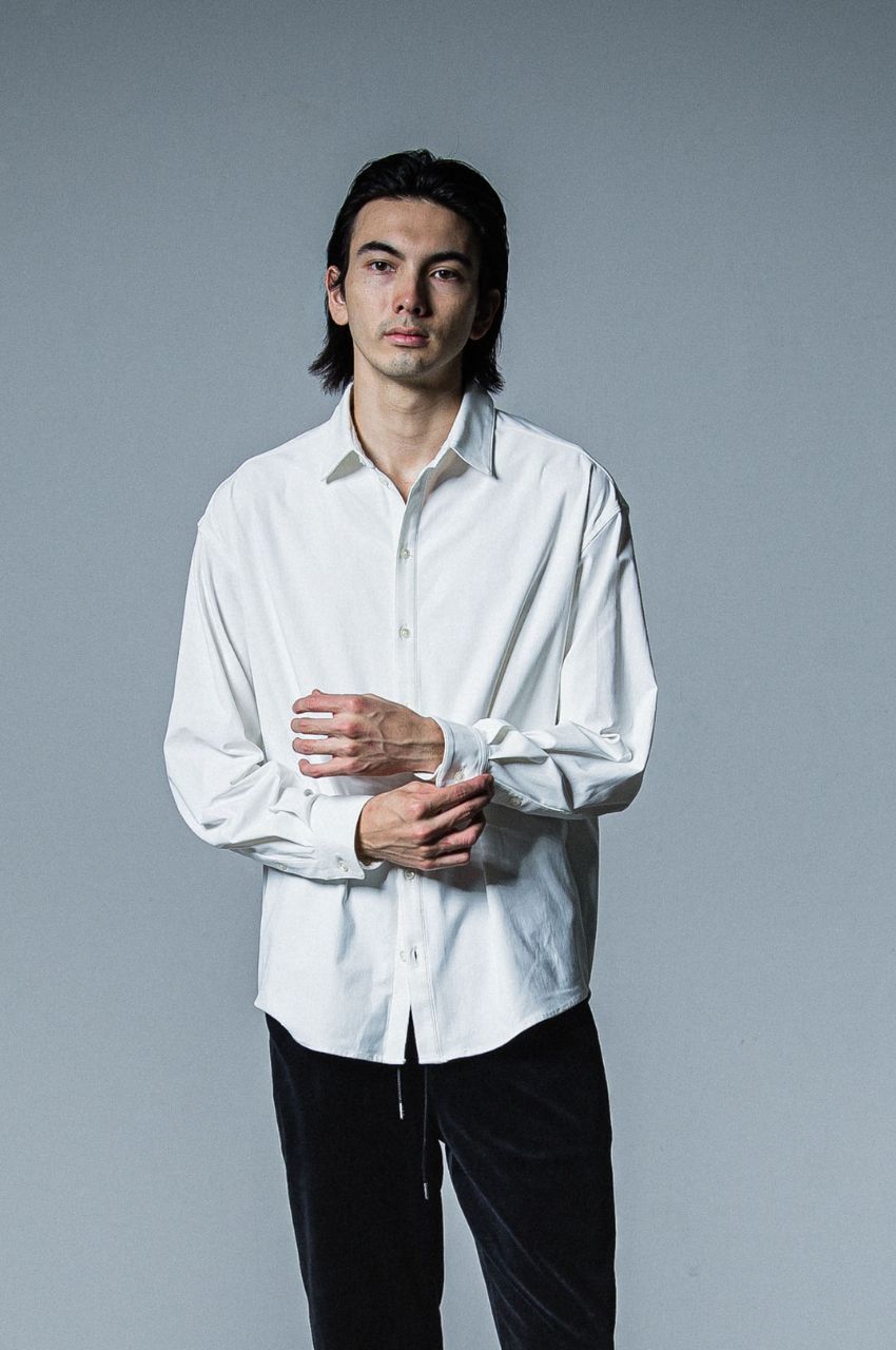 jack shirts (WHITE) ナイロン / 軽量 / 速乾 / ストレッチ / RC31-SH-001