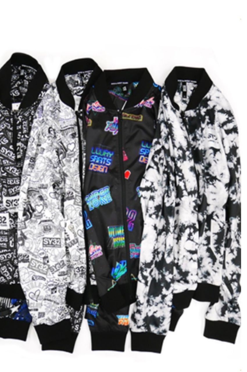 GRAPHIC BOMBER JK/ボンバージャケット