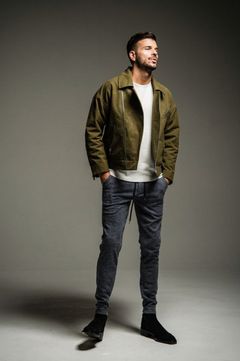 CHRIS EASY TWEED PANTS BKTWEED / ツイードイージーパンツ
