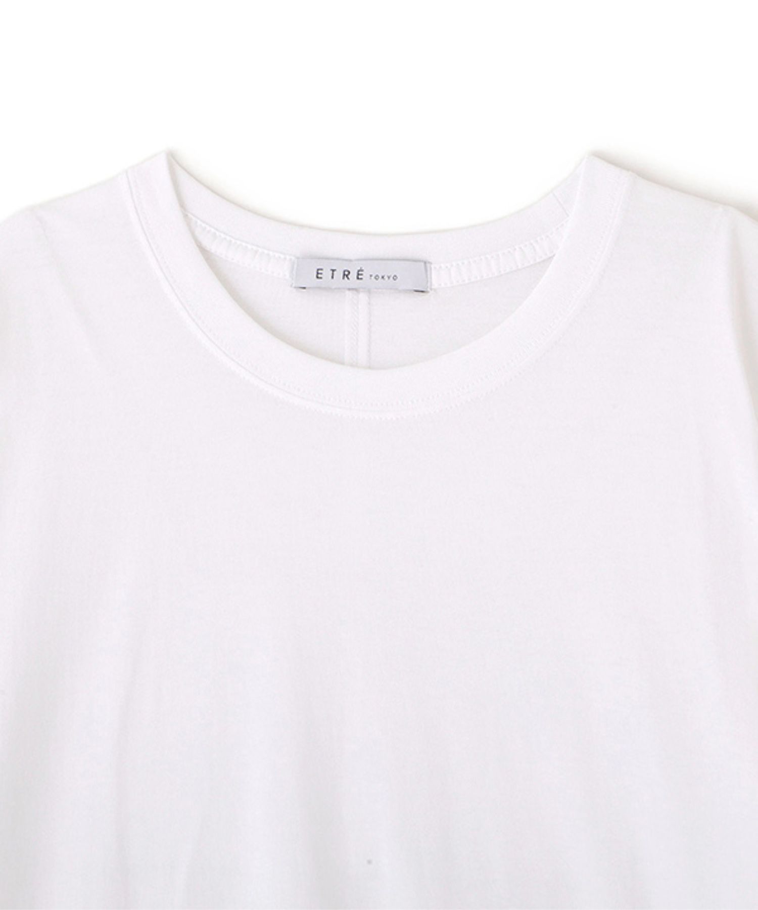 オーバーサイズクールネスTee (WHITE) 綿 / 薄手 / バイオ加工 / UVカット / 接触冷感機能 / 1226212082