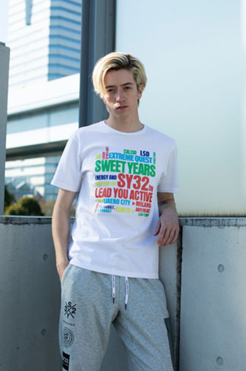 INK JET WORD TEE / プリントTシャツ