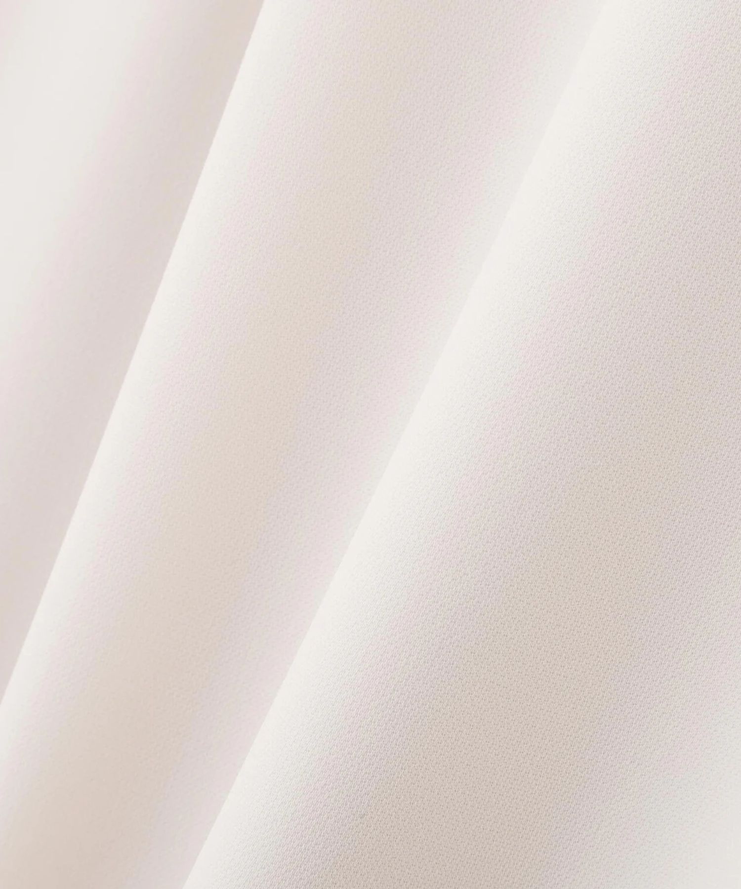 スタンドラッフルマーメイドワンピース(ベージュ)ストレッチ無し / 身頃、スカートに裏地付き / 後ファスナー / ふくらはぎ真ん中くらい丈 / 0316140129