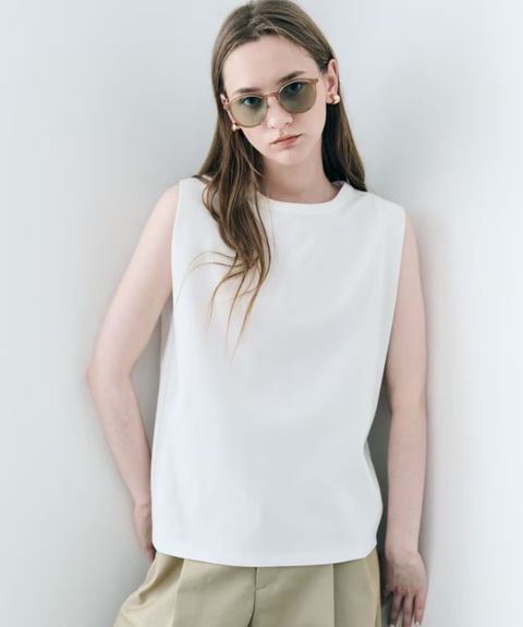 定価以下！uncrave WHITEノースリーブブラウスアングレイヴホワイト uncrave | アンクレイヴ OFFICIAL SITE