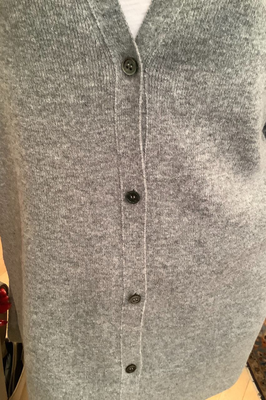 Mercer Wool Cash Straight Cardi / Vネックカーディガン