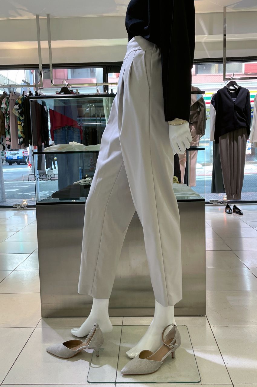HIGH WAIST T/R TAPERD PT/ハイウエストテーパードパンツ