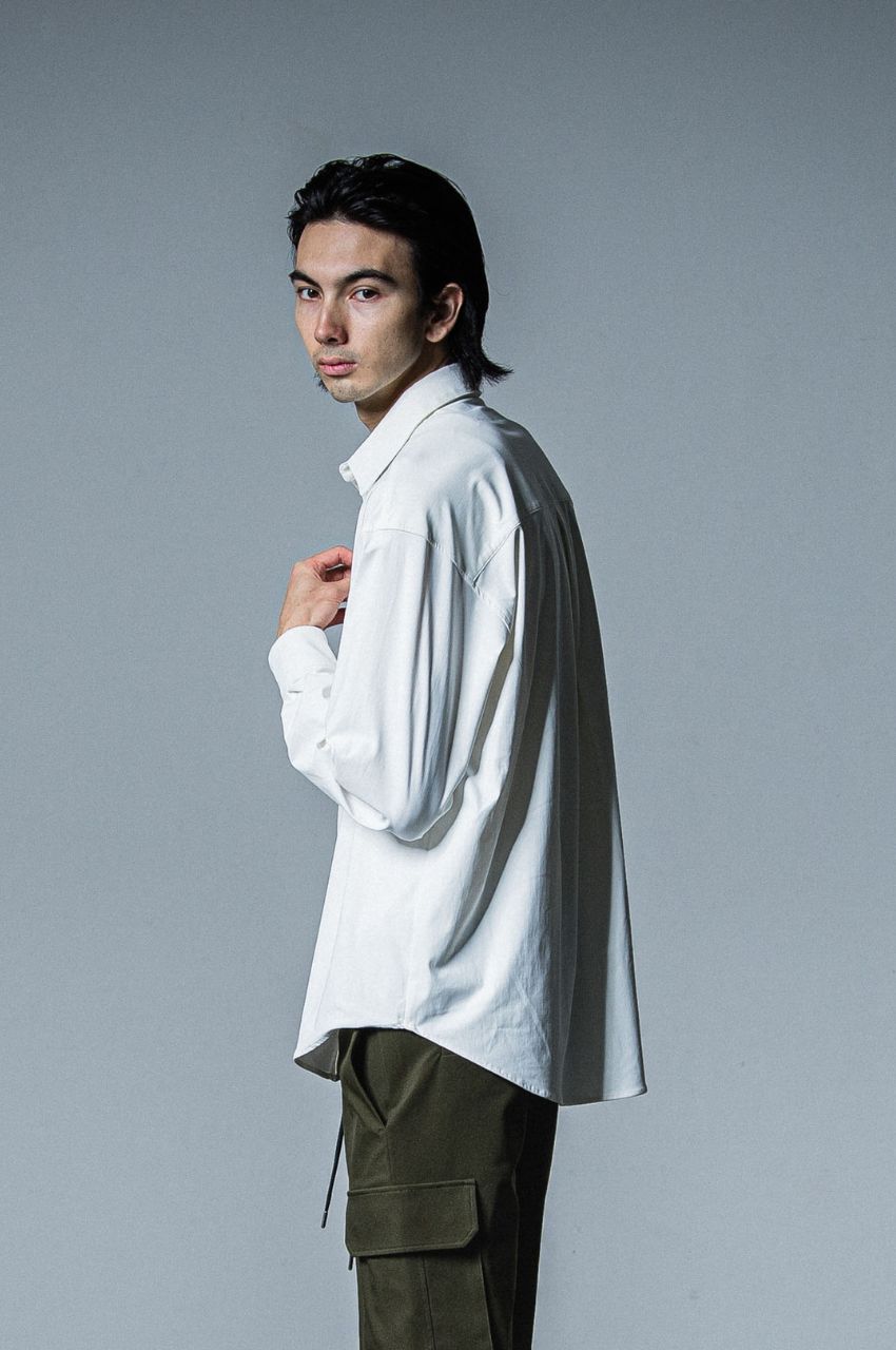 jack shirts (WHITE) ナイロン / 軽量 / 速乾 / ストレッチ / RC31-SH-001
