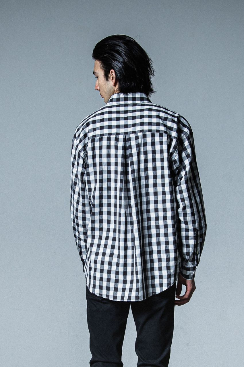 jack shirts (BKCHECK) ポリエステル / 速乾性 / 薄手 / ウォッシャブル /RC33-SH-001-2