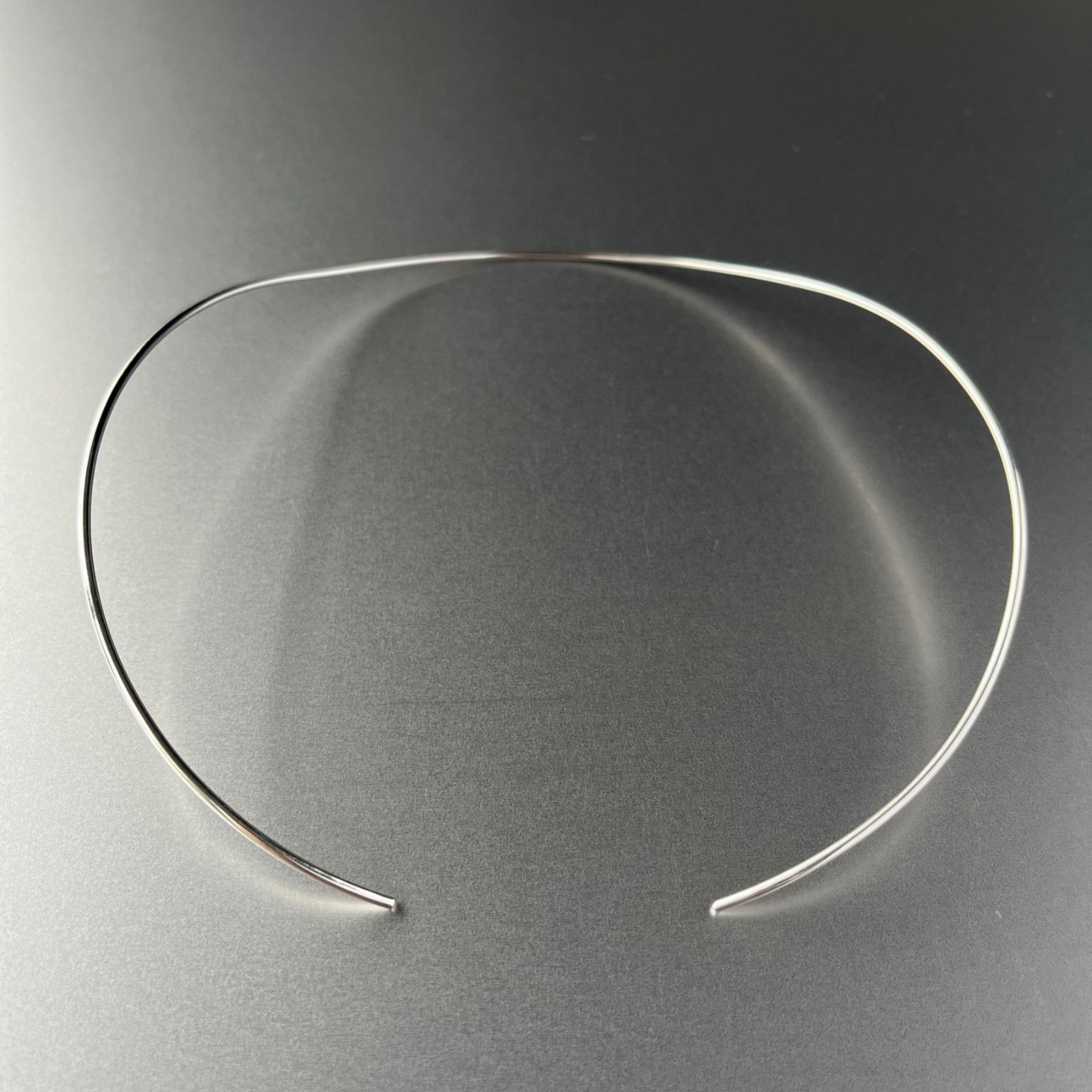 【ASSET SILVER】チョーカー・U字 / シルバー925 / 直径約13cm / 線径約1.5mm
