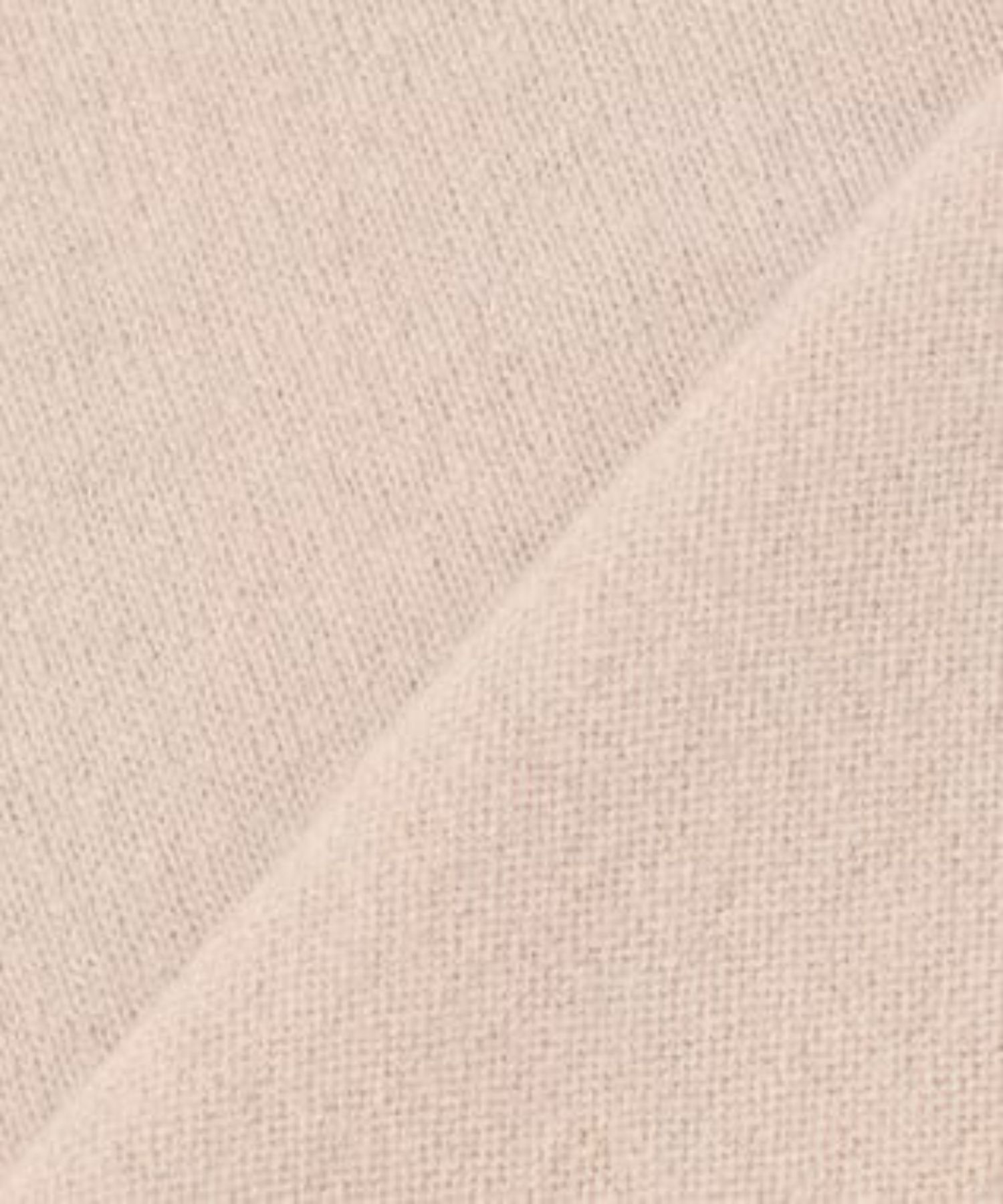POMPE / ウールカシミヤ配色ラインクルーネックニット (Taupe×Bordeaux ) ウール / 手洗可 / カシミア混 / KRCWGW0400